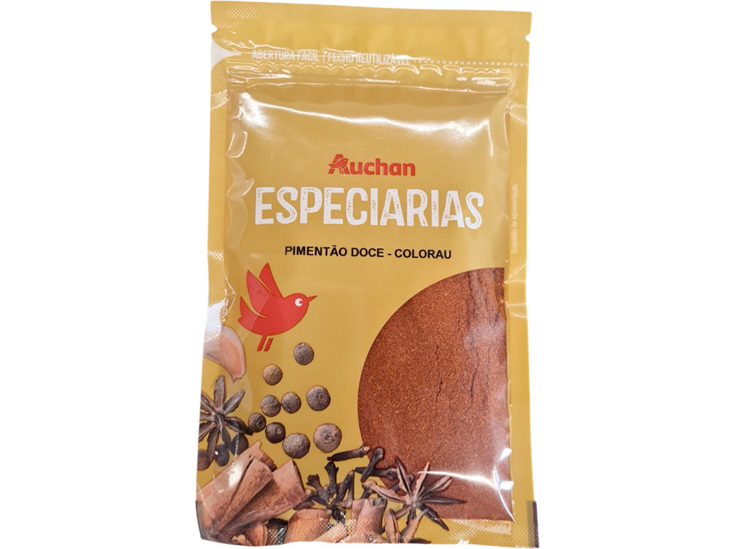 COLORAU-PIMENTÃO AUCHAN DOCE 50G