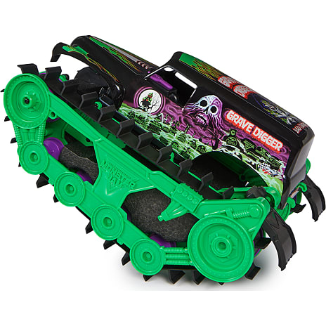 Monster Jam Grave Digger Trax fjernstyret bil