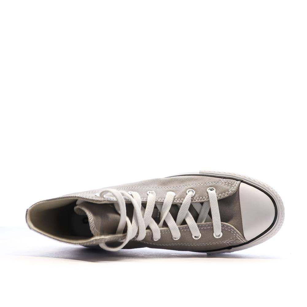 Converse Baskets Grises Femme/Fille Converse Chuck Taylor All Star Eva