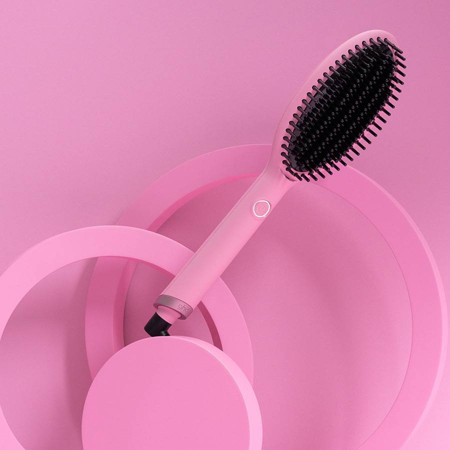 ghd Glide Smoothening Hot Brush Pink Limited Edition