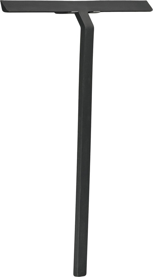 Zone Skraber m. holder Rim 30cm Black Black