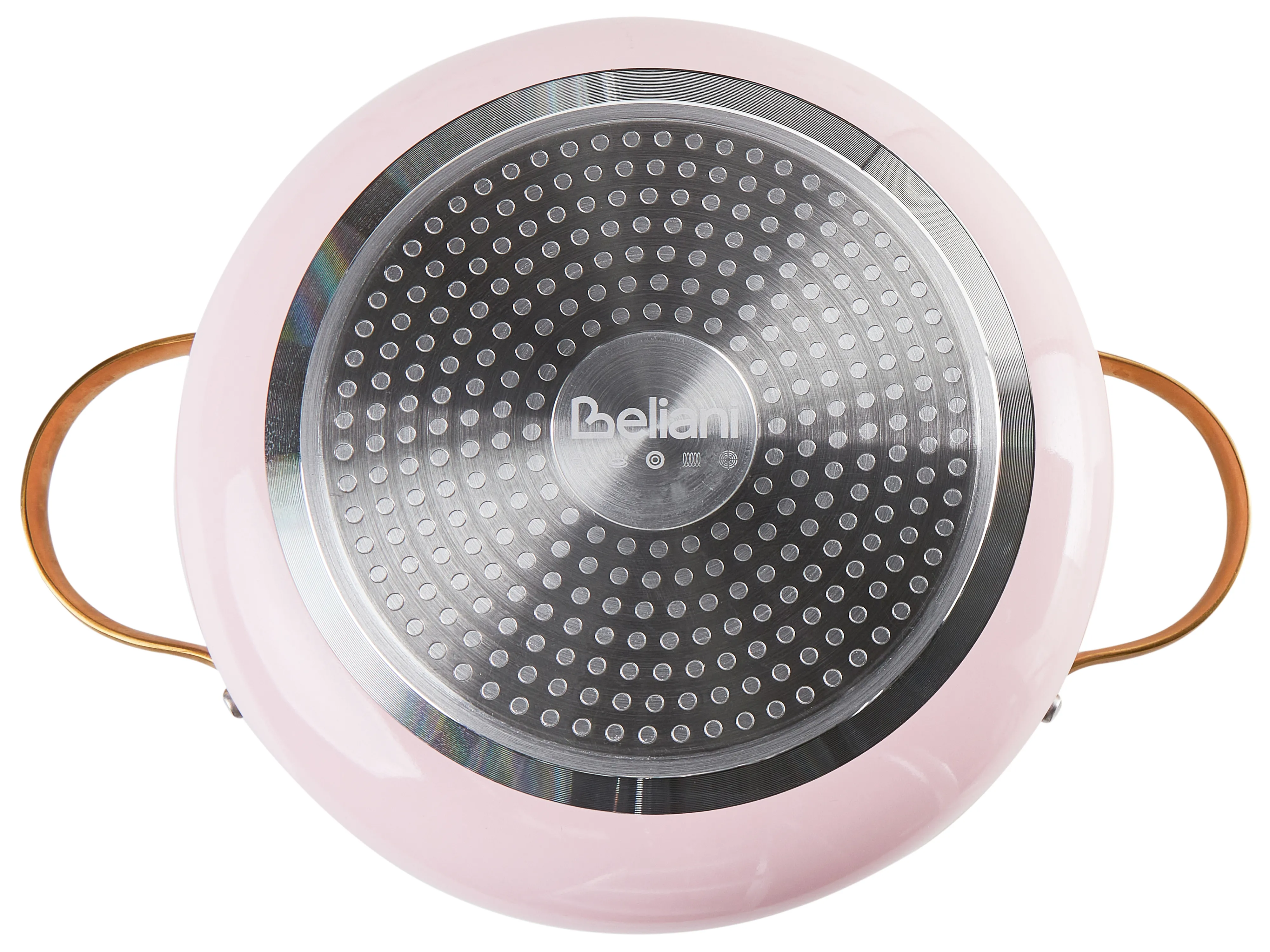 7-delige pannenset ELITE PRO Pastelroze