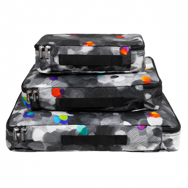 Set de 3 pochettes de voyage - Travel organizer