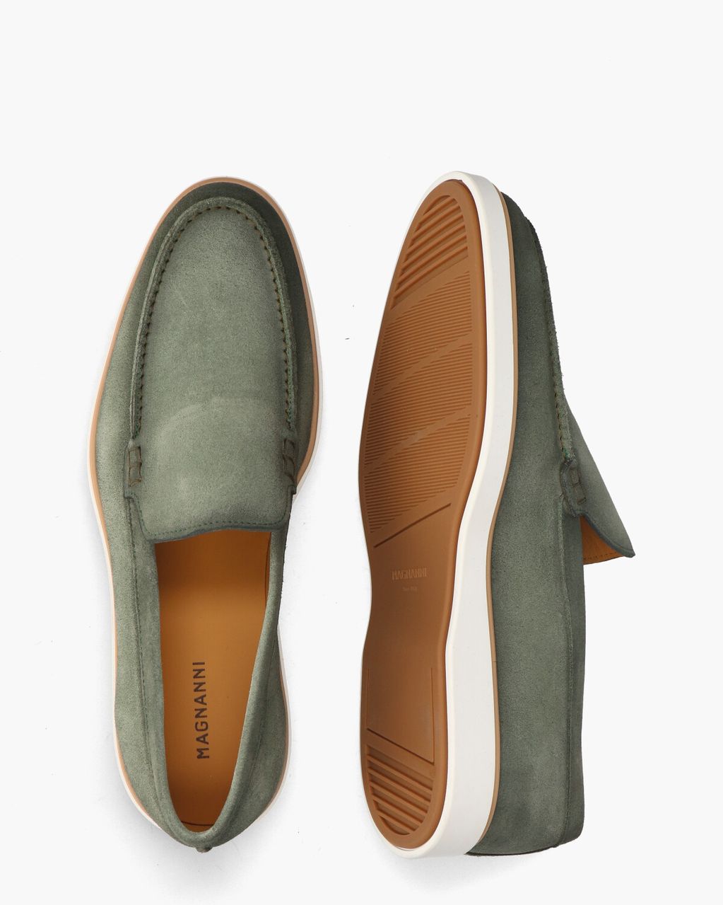 Magnanni 25117 Groen Herenloafers