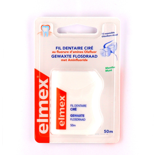 Fil Dentaire Ciré Elmex