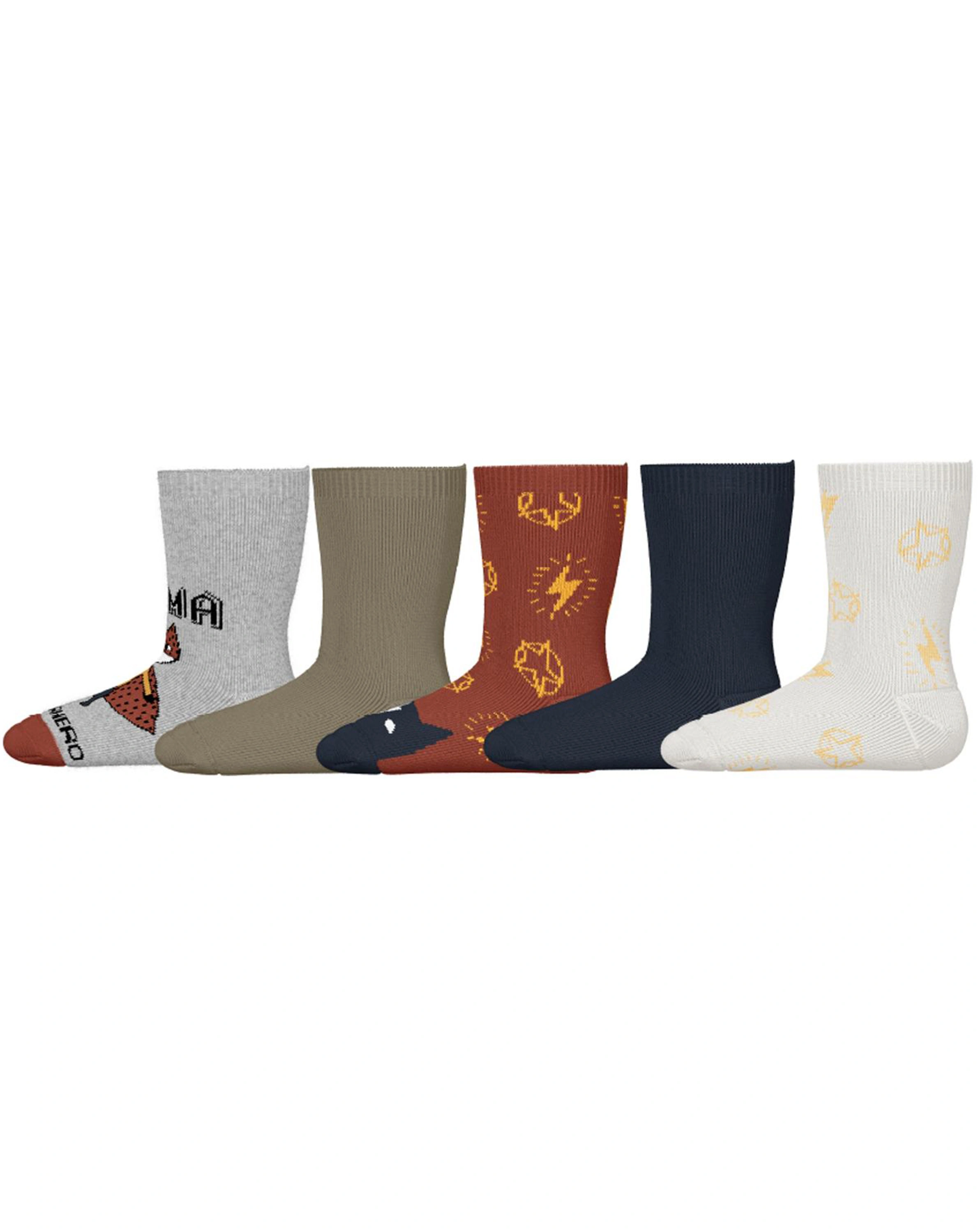 Socken NMMVAGN 5er Pack in grey melange