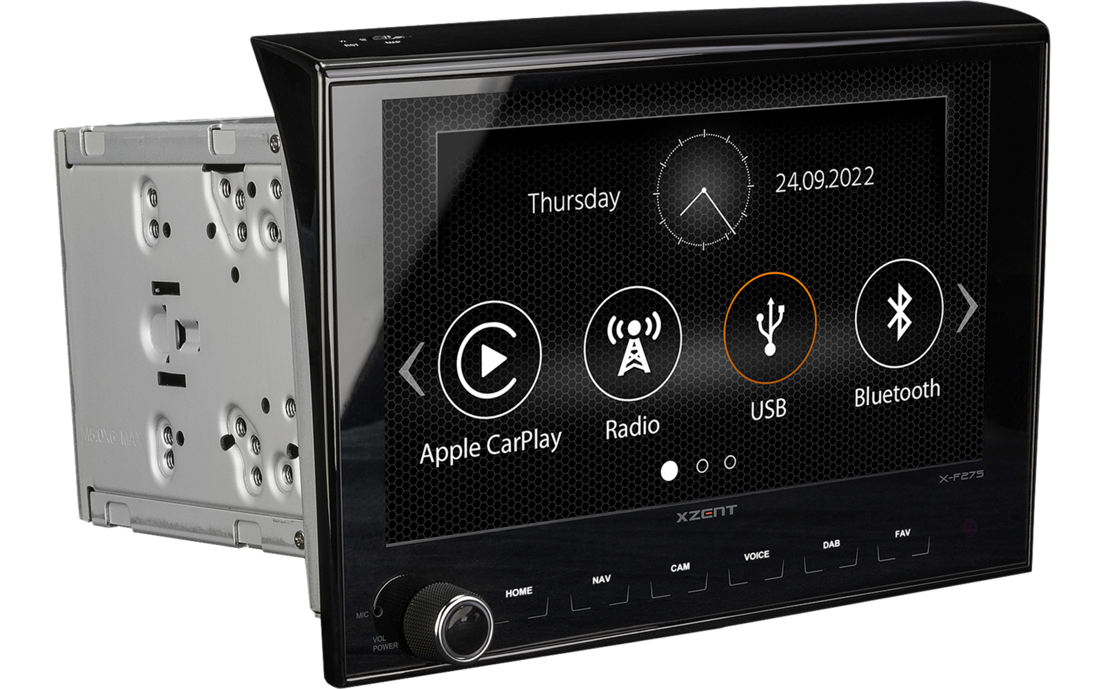 Xzent X-F275 Infotainer / Mediencenter / DAB Tuner für Fiat Ducato 8 Zoll