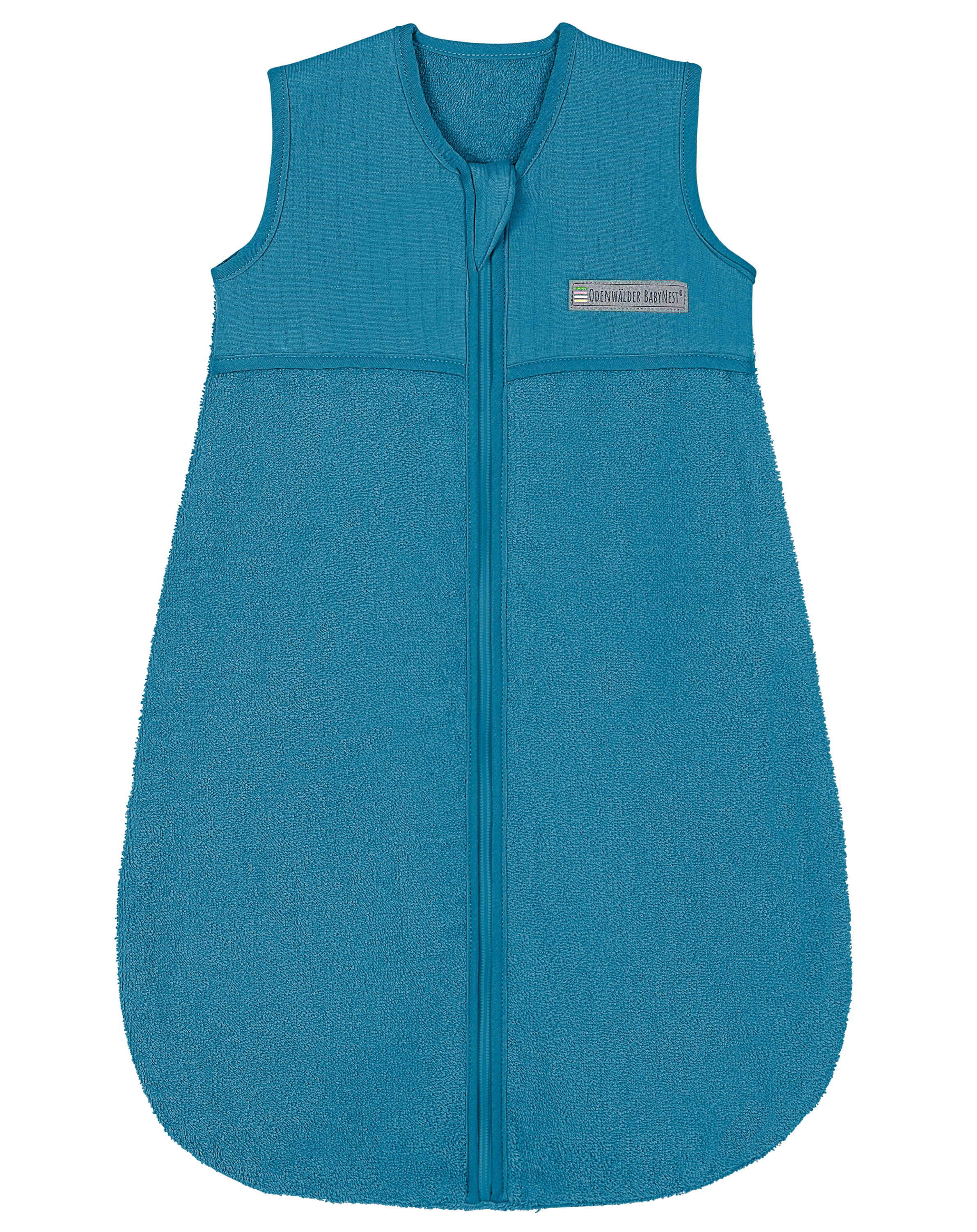 Frottée-Schlafsack BabyNest® UNIQUE in space blue
