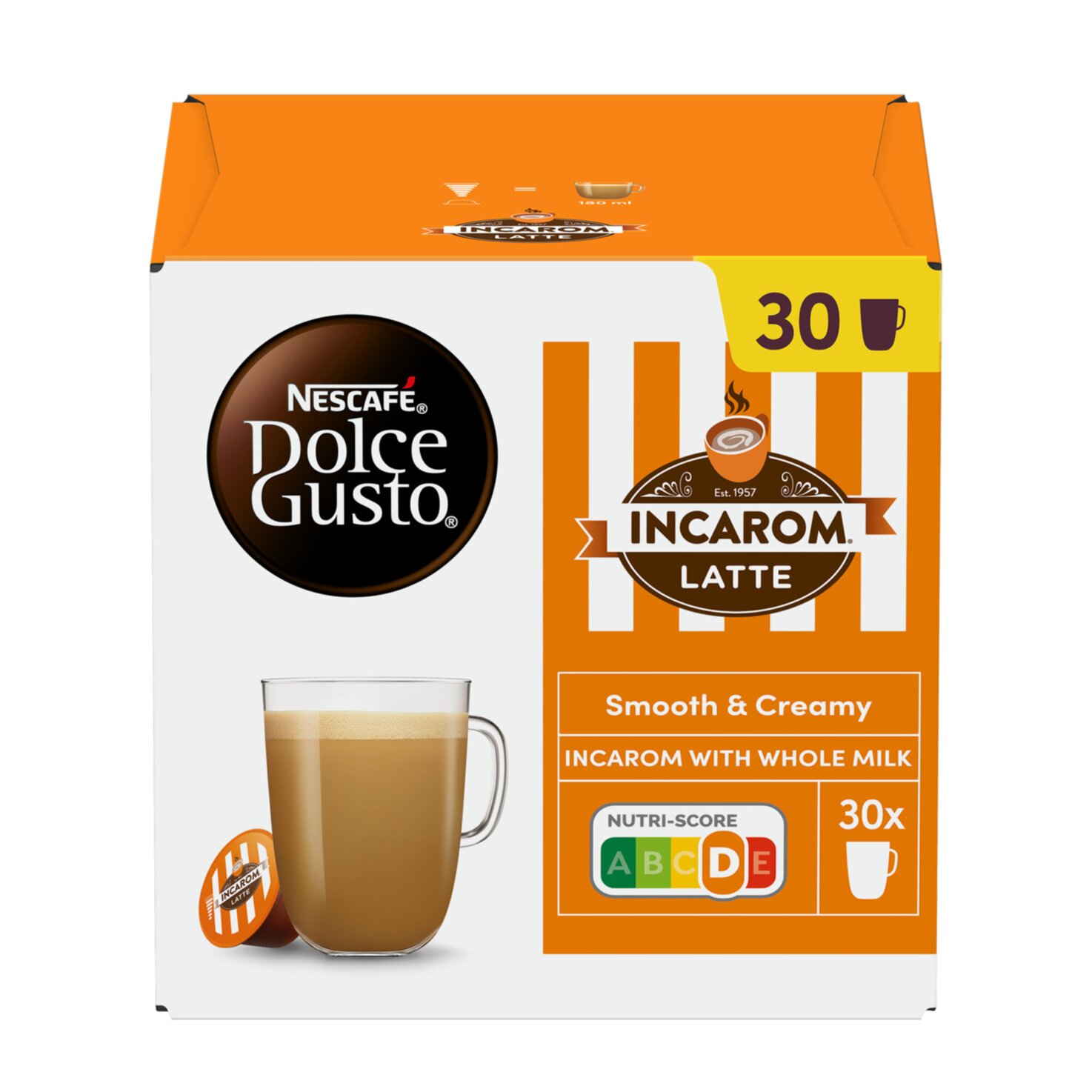 Nescafé Dolce Gusto Incarom Latte 30 Kapseln