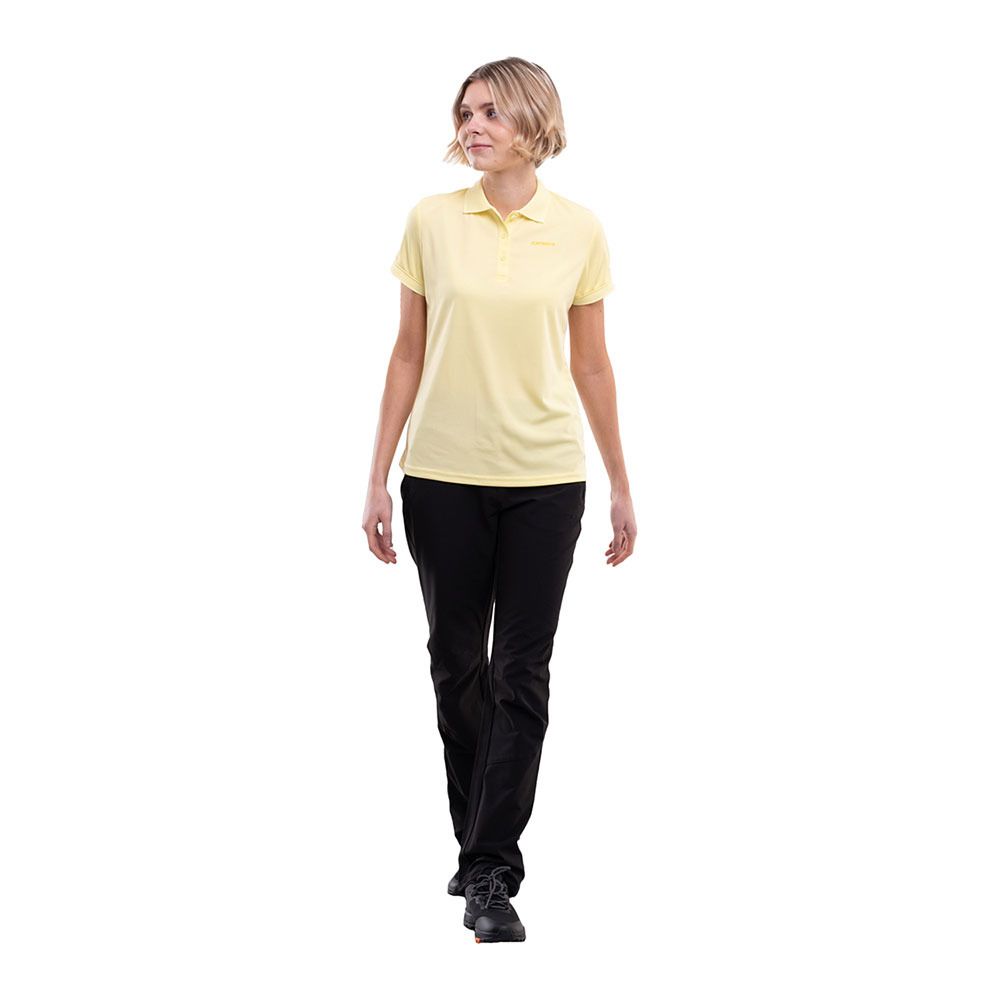 Icepeak BAYARD - Polo Femme pastel yellow