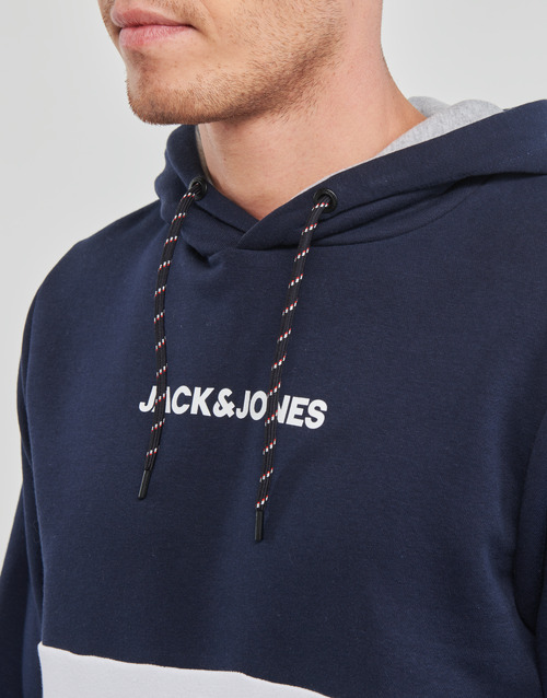 Jack & Jones - JJEREID BLOCKING SWEAT HOOD - Multicolore