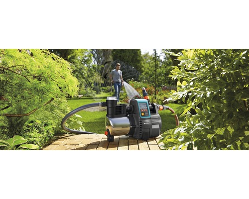 GARDENA 6000/6 LCD huishoudelijk watervoorzieningssysteem met weersbescherming