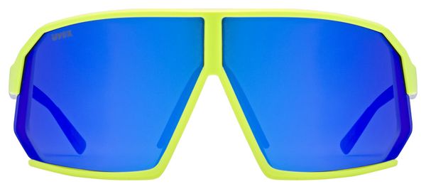 Lunettes Uvex Sportstyle 237 Blanc/Verres Miroir Violet