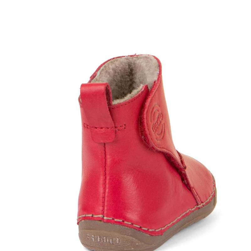Froddo Froddo Amplio Paix Winter Boots Fourrées Rouge