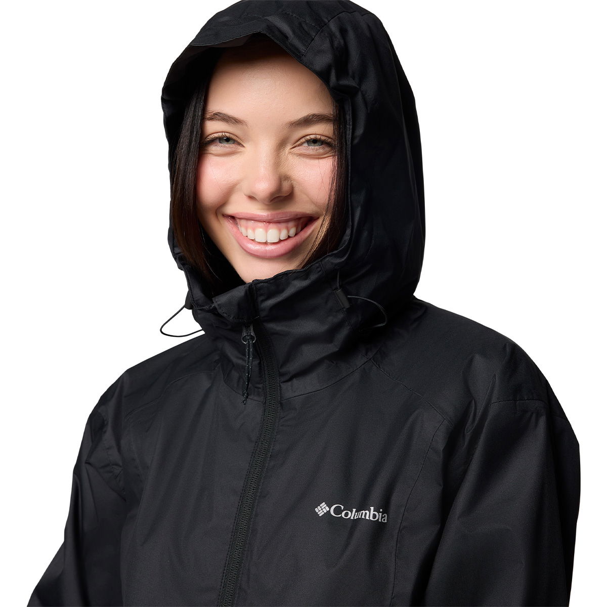 Columbia Inner Limits IV Waterproff regnjakke, dame (Black) - Spejder Sport