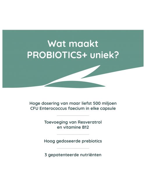Greenfields Probiotics+ - Voedingssupplement - 60 caps