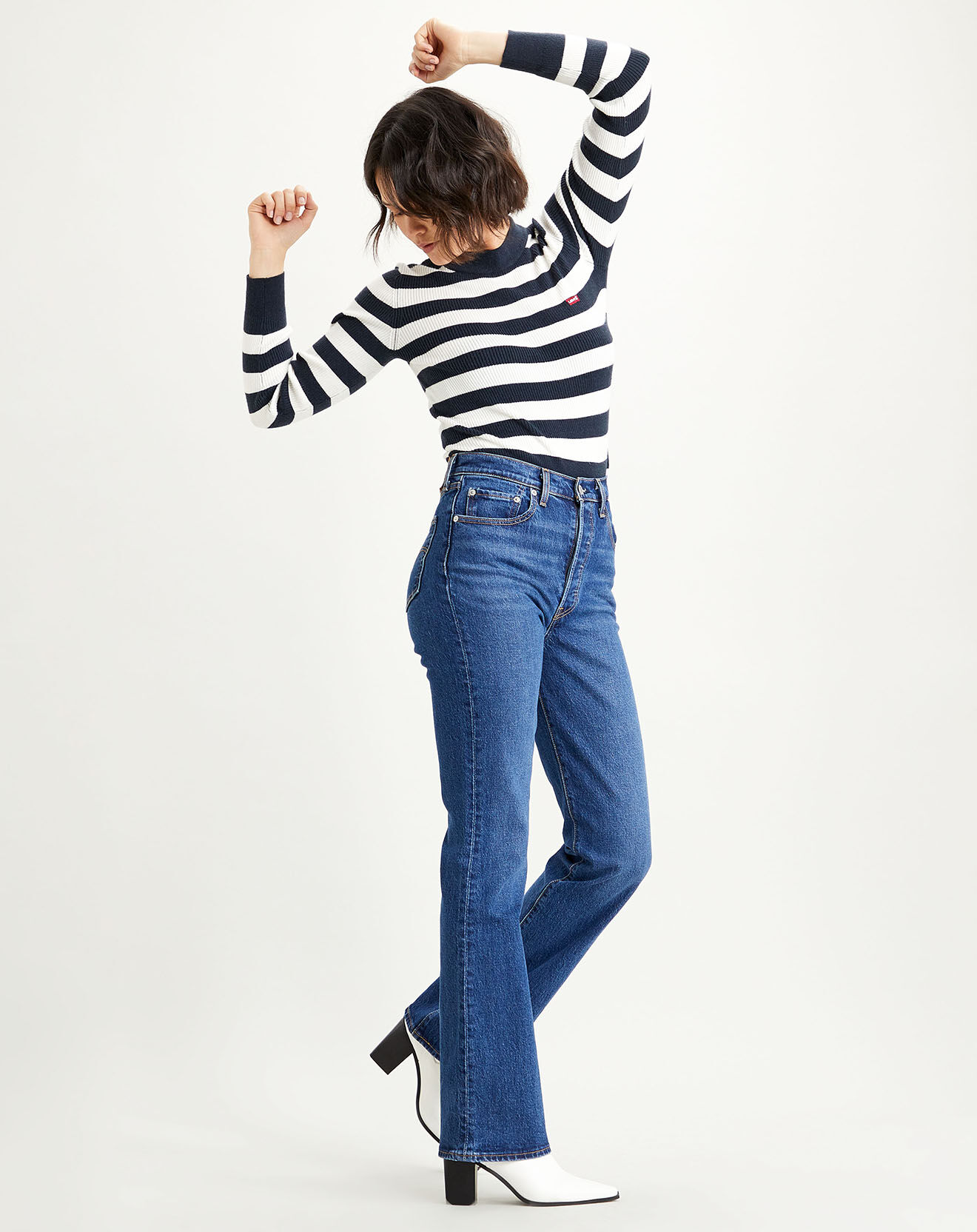 Levi's® Jean Ribcage Bootcut bleu