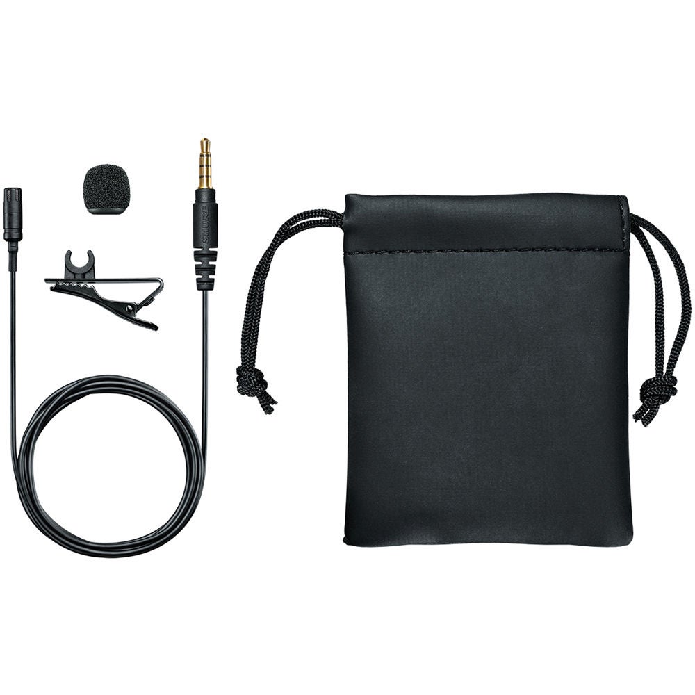 Shure MVL-3.5MM lavalier-microfoon voor mobiele toestellen