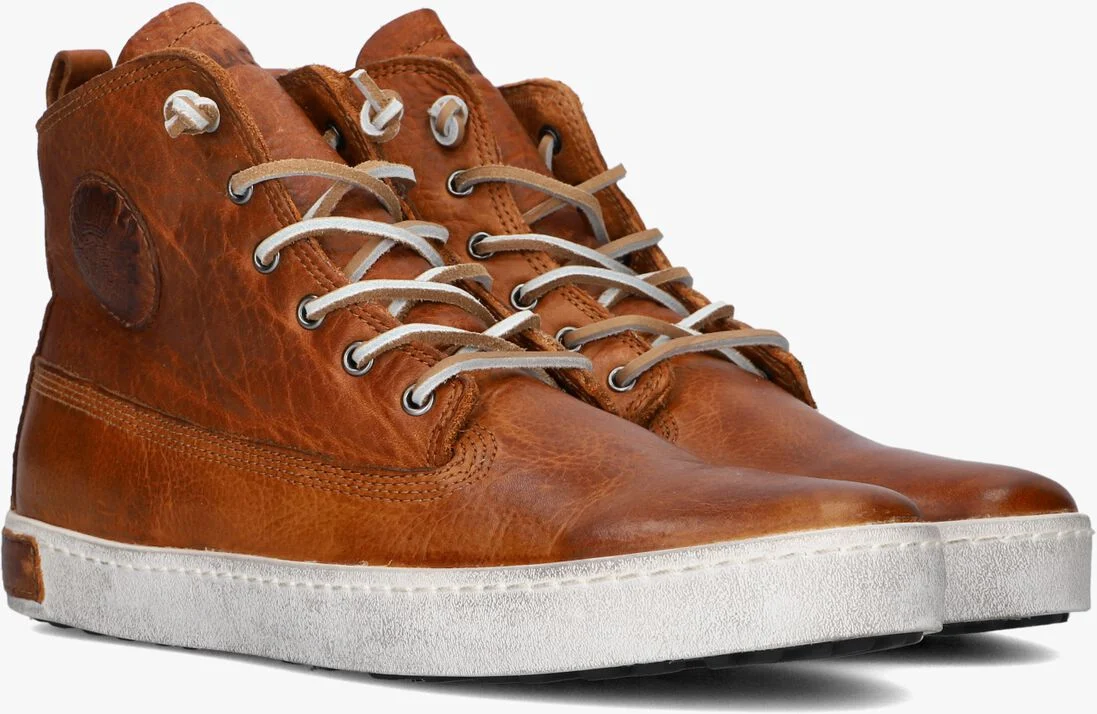 BLACKSTONE cognac blackstone lage sneakers icon