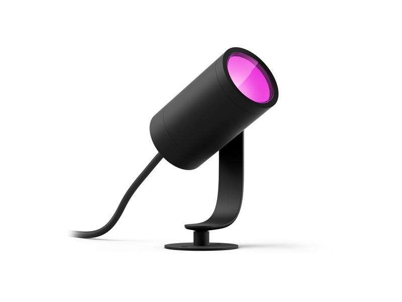 Philips Hue White & Color Ambiance Outdoor Lily 1er Spot, N Outdoor Gartenspot Erweiterung