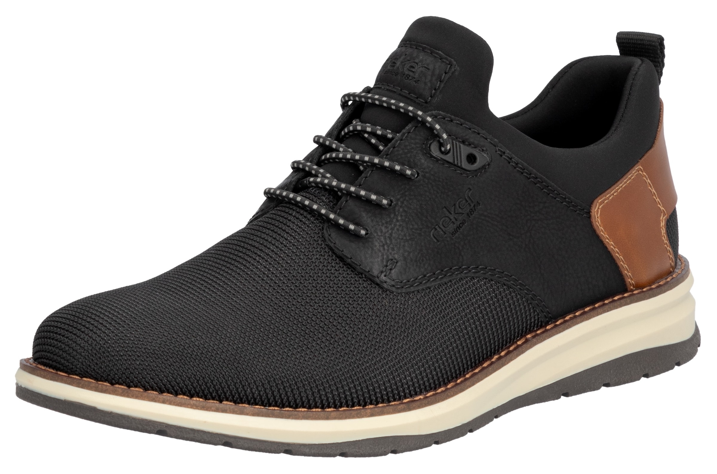 Rieker Slip-On Sneaker  , Halbschuh, Freizeitschuh, Schlupfschuh mit Gummizug