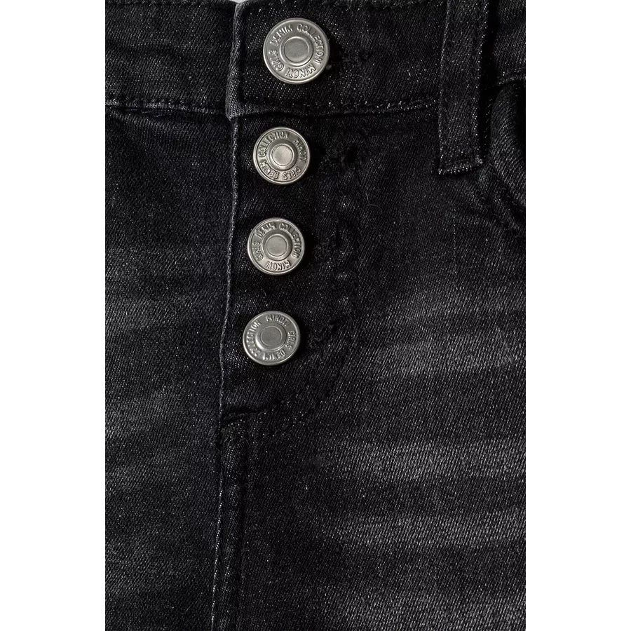 MINOTI Slim-fit-Jeans Denim-Schwarz