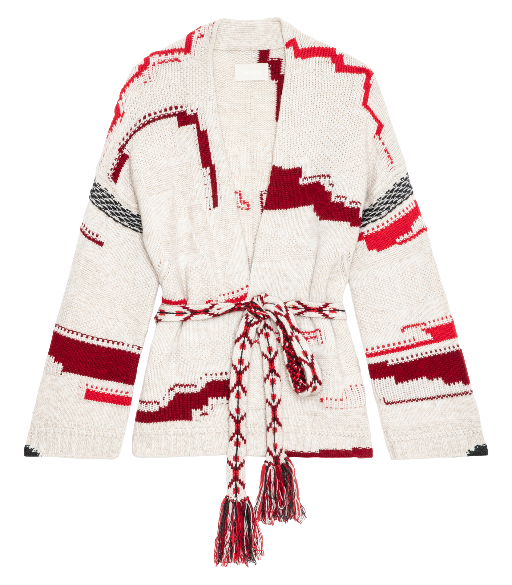 ASPEN -Gilet en laine mérinos et cachemire | Beige