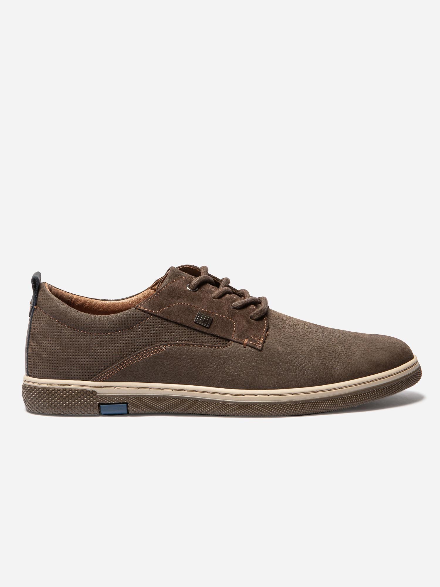 Derbies Homme Confort Cuir Marron