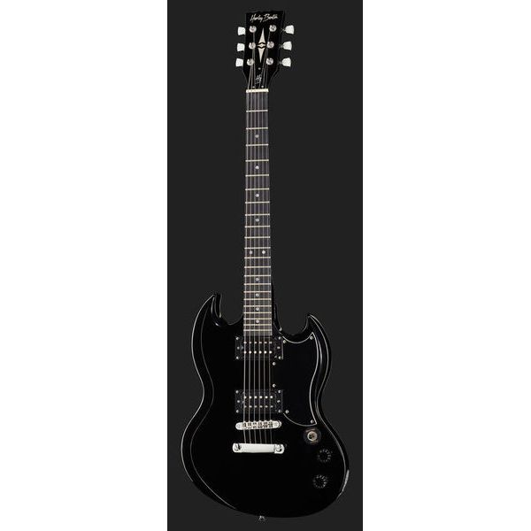 Harley Benton DC-200 BK Student Serie Bundle