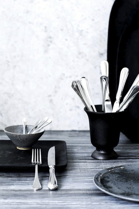 Gense Oxford bordkniv blank stål L24cm Stål