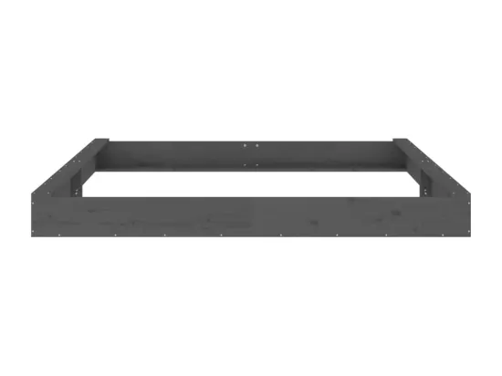 Bac à sable jeu bois marron 200 x 200 x 20 cm 02_0041519