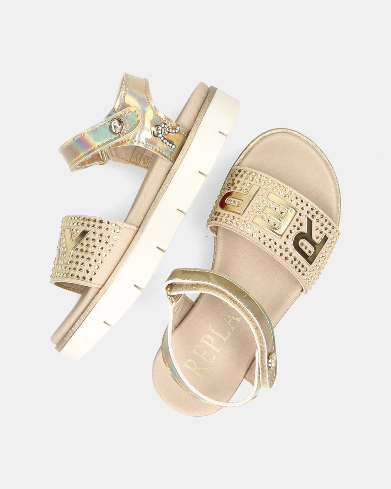 Replay Sandalen  - goud