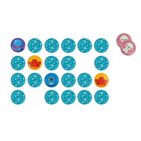 Jeu d'éveil - Mémo du bain 24 pièces - JANOD
