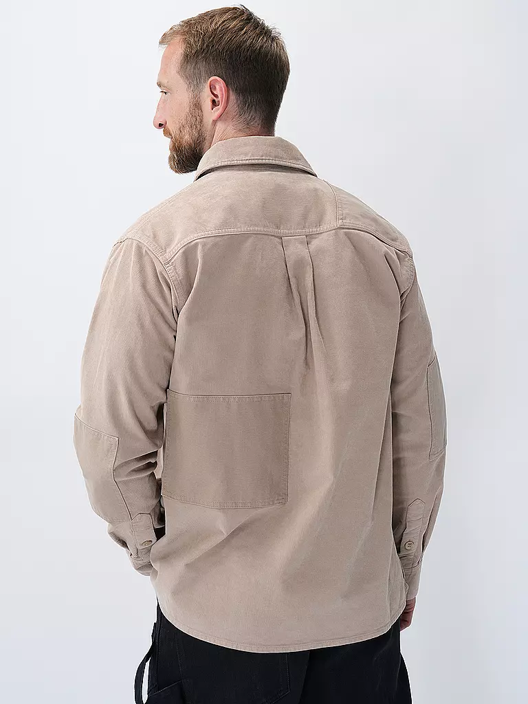 JW ANDERSON Overshirt Oversized Fit camel
