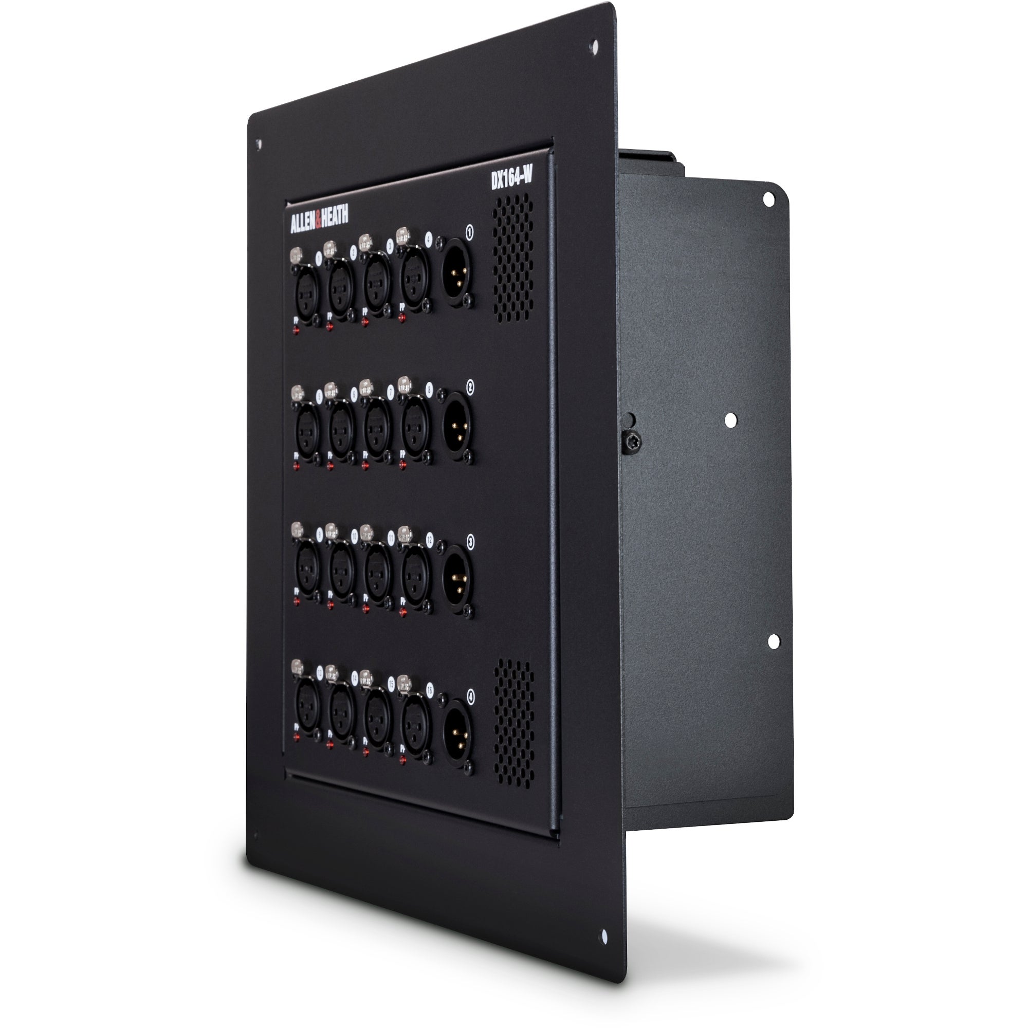 Allen & Heath DX164-W 16/4 wall mount expander voor dLive, SQ, AHM-64 en Avantis