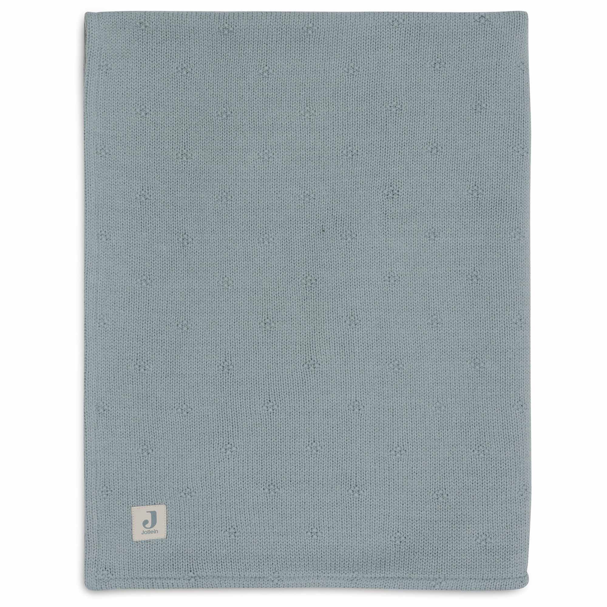 Jollein wiegdeken cosy knit groen