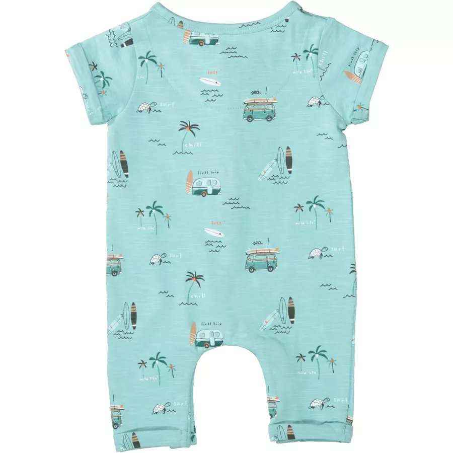Staccato Overall water blue gemustert