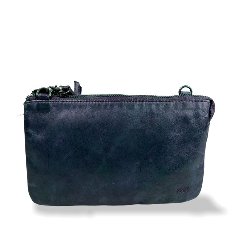 Bear Design Tas Clutch / Tas Uma Navy Blue