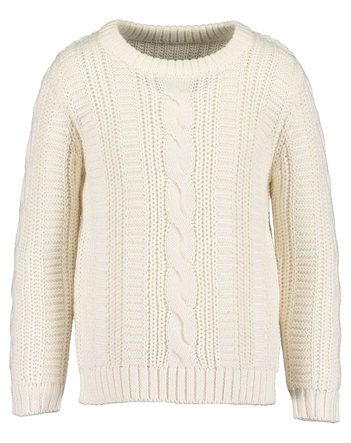 Strickpullover DANCE TEAM – CABLE in offwhite