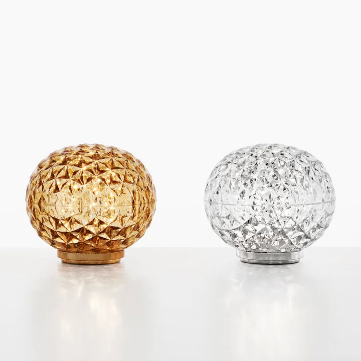 Kartell - Mini Planet LED Akkuleuchte, kristall