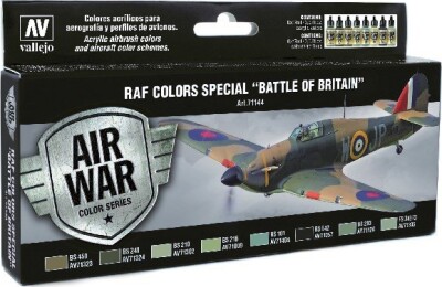 Vallejo - Air War Raf Colors Special Battle Of Britain 8X17 ML - 71144