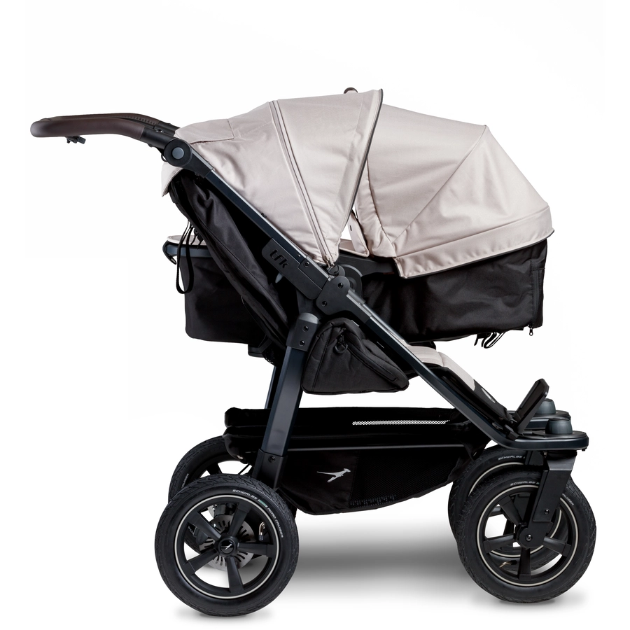 tfk Geschwisterwagen Duo 2 mit Luftrad-Set Sand