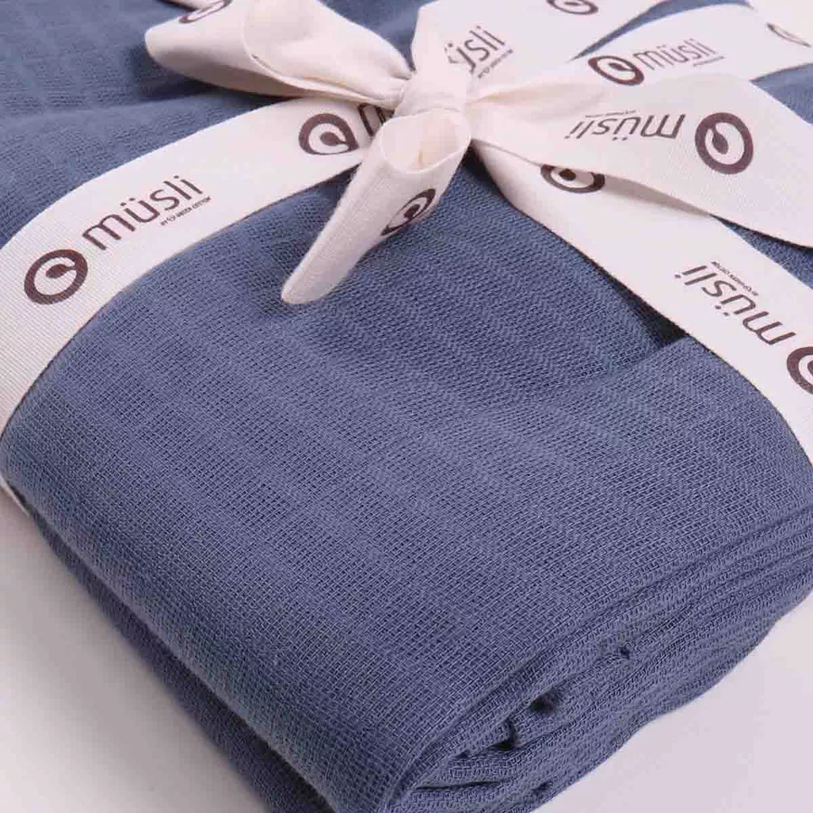 Müsli Pucktuch 2er-Pack Indigo