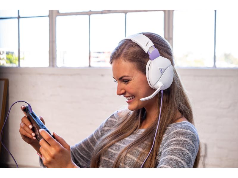 Turtle Beach Headset Recon Spark Lila/Weiss Kabelgebundenes Gaming-Headset