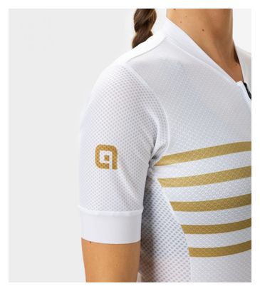 Maillot Manches Courtes Femme Alé Play Blanc