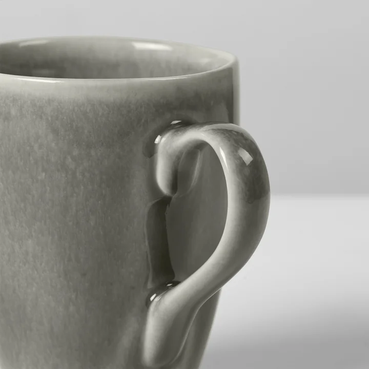 Broste Copenhagen - Nordic Rain Tasse, 25 cl, grau