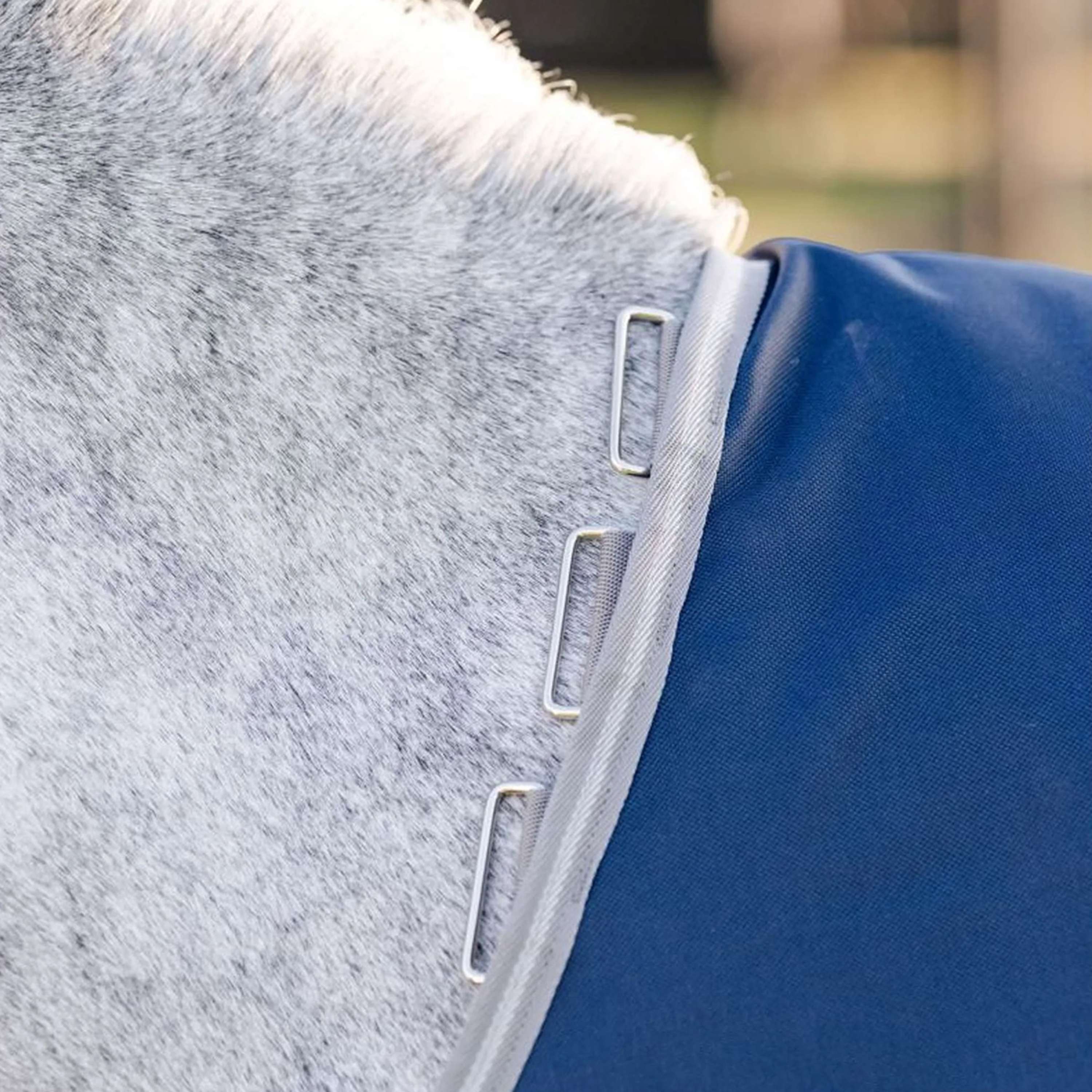 Amigo Turnout 1200D Pony 0g Navy/Titanium Grey/Silver