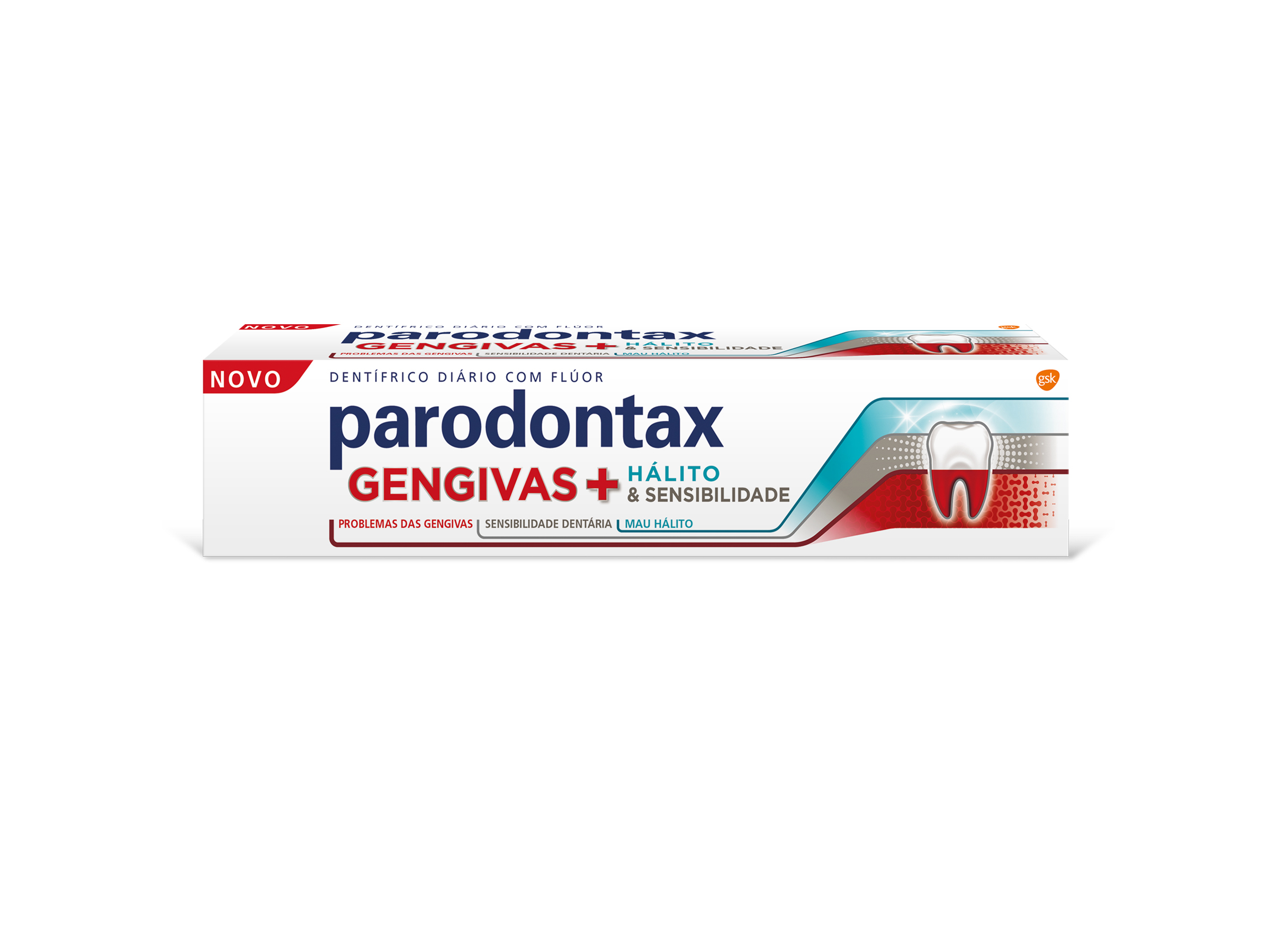 PASTA DENTÍFRICA PARODONTAX GENGIVAS HÁLITO E SENSIBILIDADE 75ML