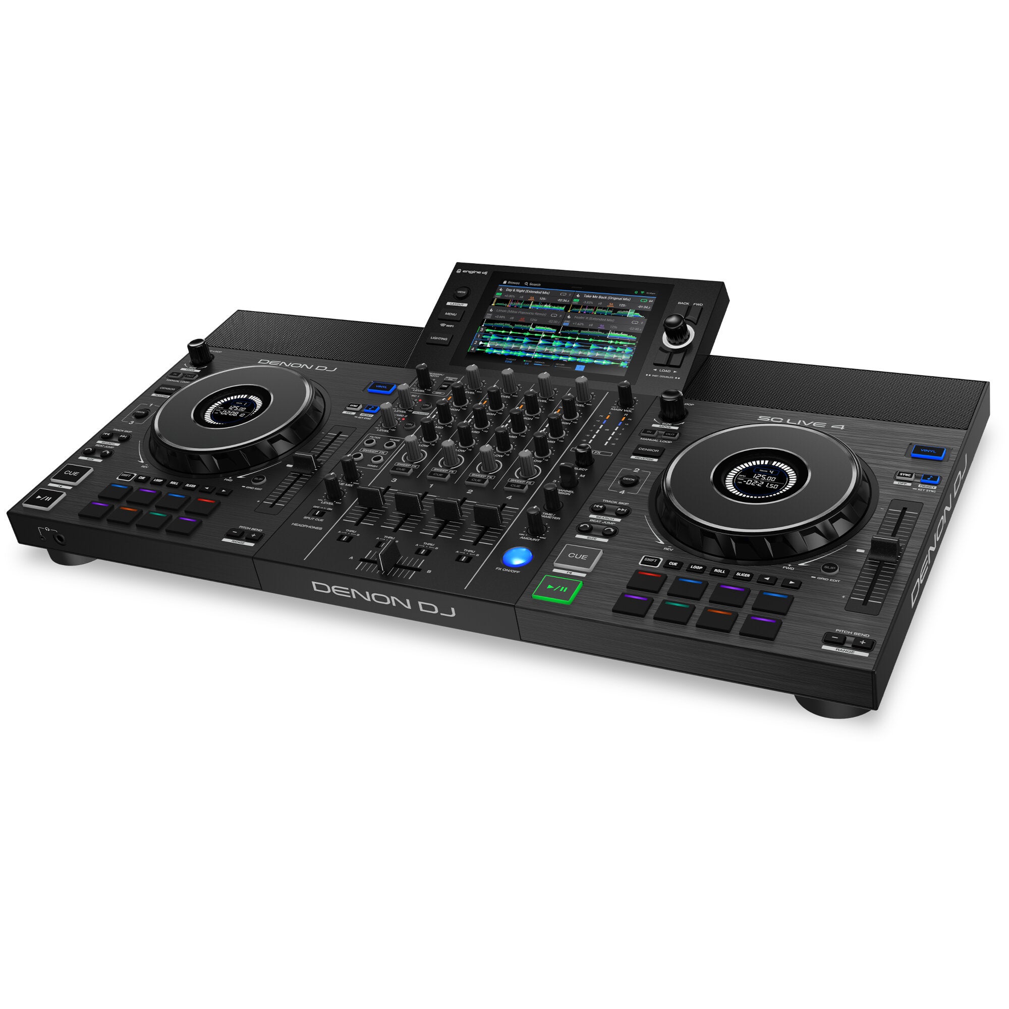 Denon DJ SC LIVE 4 4-kanaals standalone DJ-controller