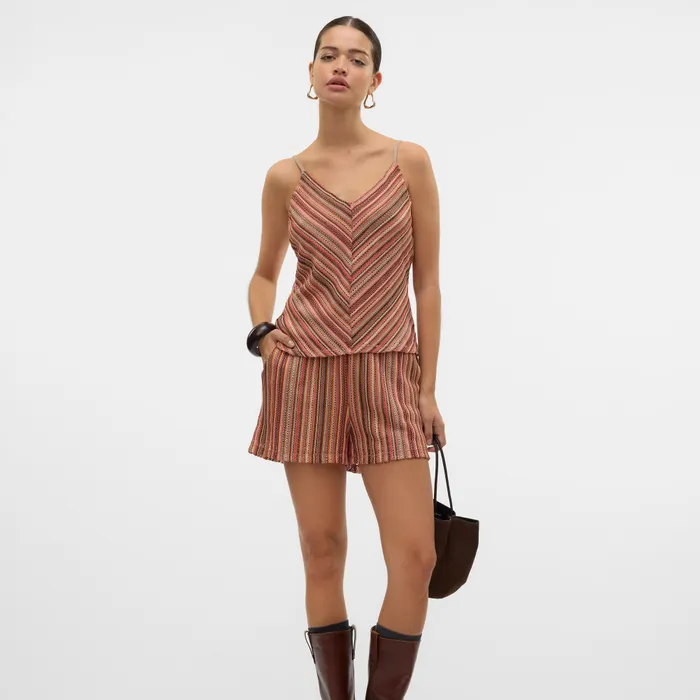 Vero Moda Demi Stripe Short Dames
